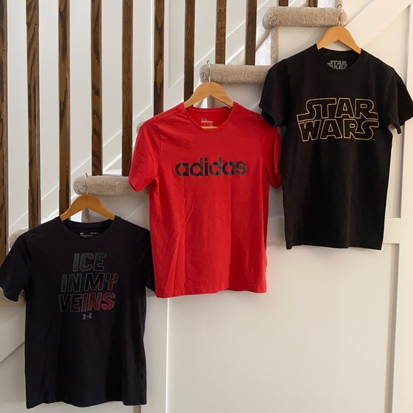 Lot of 3 t-shirt boys size L - Picture 1 of 7